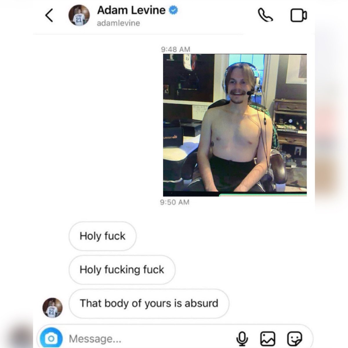amwalberg's tweet photo. Respect for Jacob for exposing Adam for what he is. https://t.co/LAfuEfhJND