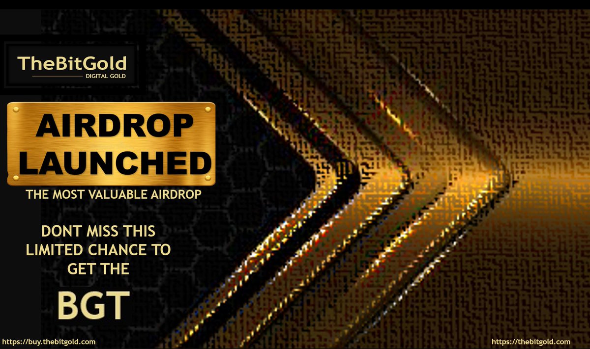 aadilbusheri's tweet photo. We are giving $10,000 worth of Tokens to 100 Winner.
Hurry up, Just complete the Simple task. 

🔥Follow Us @thebitgold 
🔥Join Telegram Group:- https://t.co/2GHI1j8XaX
🔥RT &amp; Like this Post
🔥Tag 3 Friends 

📌Comments Your BSC Address

#Airdrop #Giveaways #Freegiveaway #BGT https://t.co/wvRyiu3DIh
