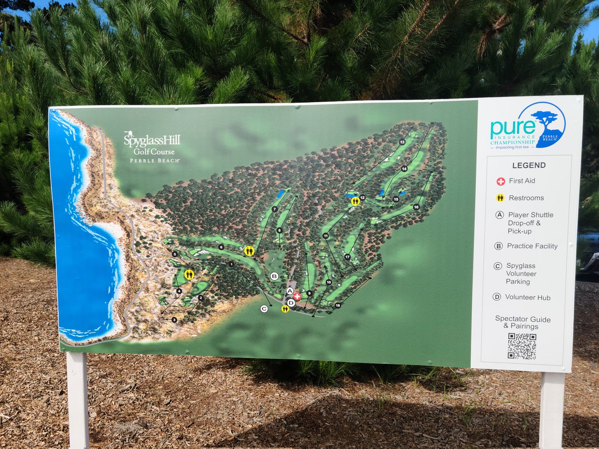 HelenaWinterb's tweet photo. Practice Round #1 @ Spyglass Hill @PUREFirstTee @HRHSBullsGolf @hrhsbulls @HRHSrecruits https://t.co/VPdUcLbJIq
