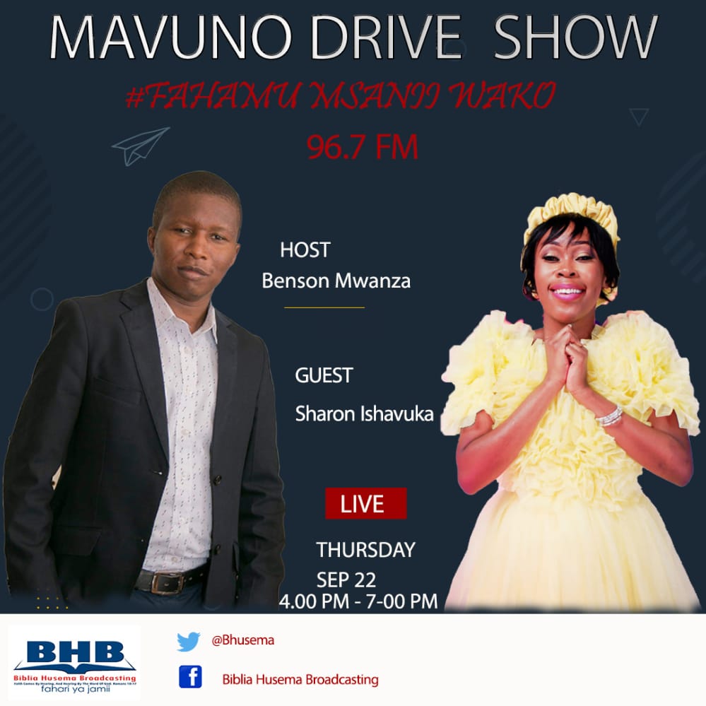 Today from 4-6pm it shall be an honour to be hosted at Biblia Husema Broadcasting with the man of God Benson Mwanza join us live on air.
This was my parent's favourite radio stations in those days, if your parent's were in the same whatsapp group 
as mine drop a comment 😍❤