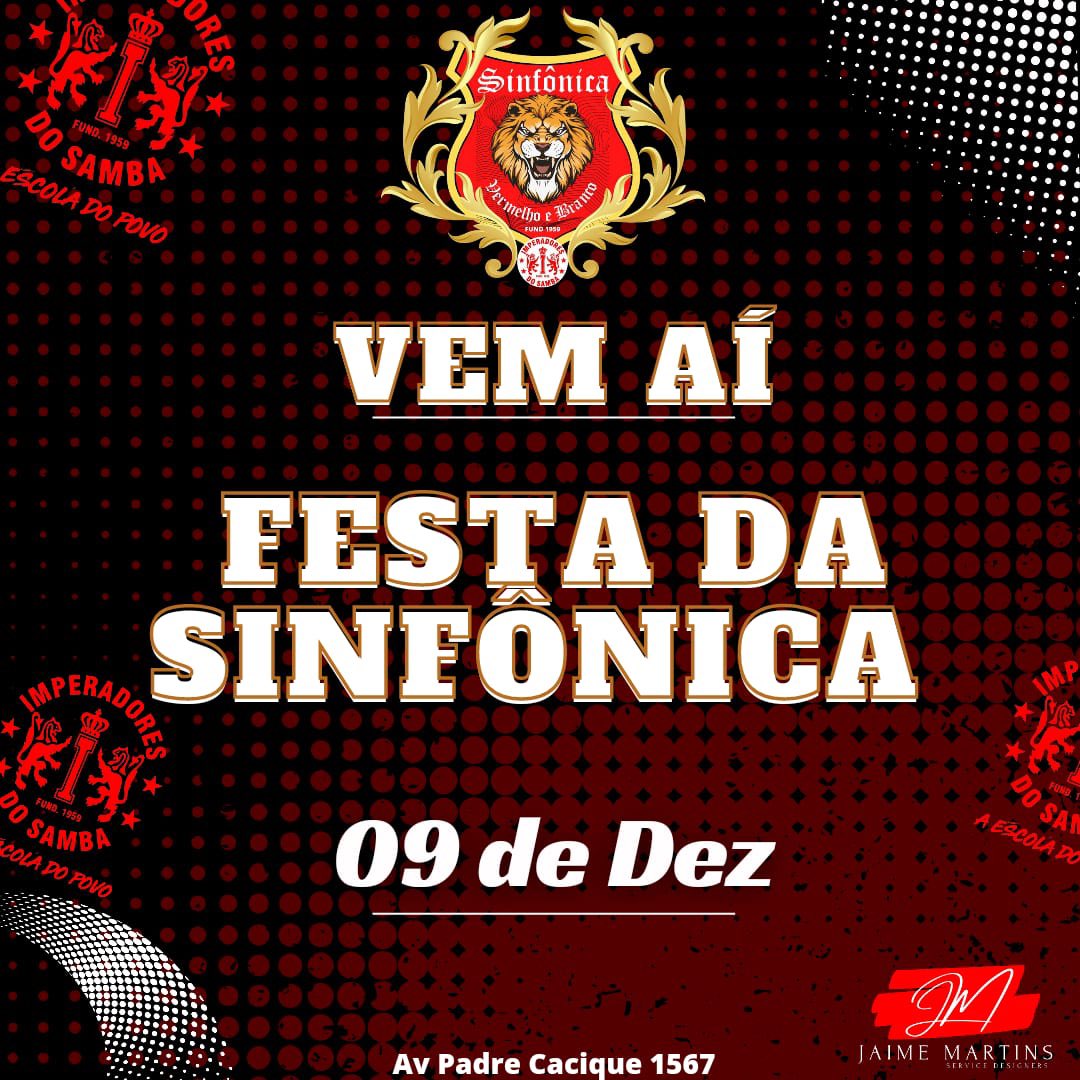 pdesativ's tweet photo. 🔥🪄A MAGIA DOS RITMOS 🔥🪄
🧙🏾♂️ 09/12/2022 !! 🧙🏾♂️
•
•
•
•
•
•
•
•
•
#FestaDaSinfonica #AMagiaDosRitmos #MestreJair #MestreJames #DiretoriaSVB #OsReds #Carnaval2023 #OsHarrys #TemPraTi https://t.co/HCQwsZHclQ
