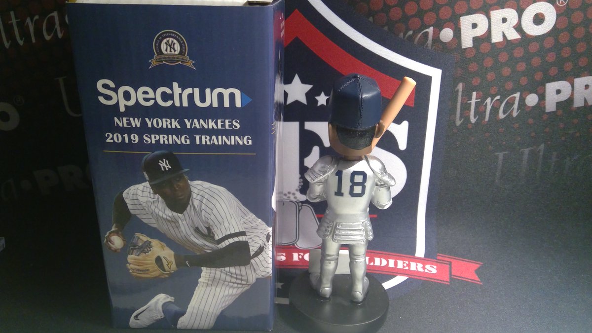 Signatures For Soldiers (@Sigs4Soldiers) on Twitter photo 2022-09-22 00:17:52 For Sale: 5 & 3/4 inch tall Sir Didi Gregorius bobblehead. Several available. Asking $20 delivered with all the money going to fund programs to help homeless & disabled veterans. Thank you @TampaTarpons for donating these. For Sale: 5 & 3/4 inch tall Sir Didi Gregorius bobblehead. Several available. Asking $20 delivered with all the money going to fund programs to help homeless & disabled veterans. Thank you @TampaTarpons for donating these.