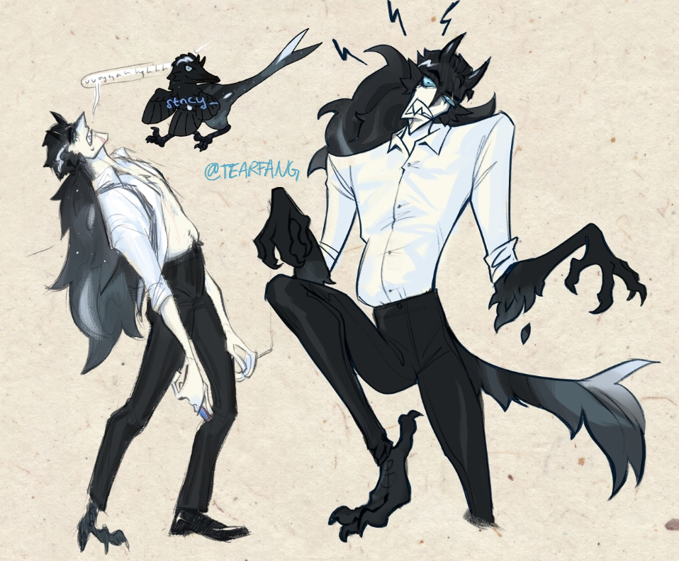「my raptor guy... original adopt was by @」|arrowsのイラスト
