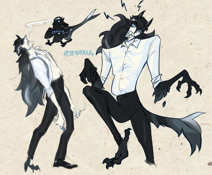 my raptor guy... original adopt was by @/stncy_ 