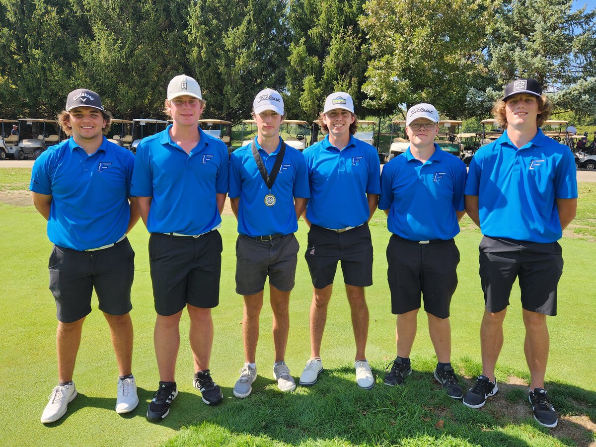 BoysFreeburg's tweet photo. The Midgets took third place at Conference today at Governors Run. Conner Blair charged down his last five holes at one under to shoot an 82 and be named to the All-Conference team!! Great performance down the stretch and great achievement! Congrats Conner!! #GoMidgets https://t.co/qog2MHl5vZ