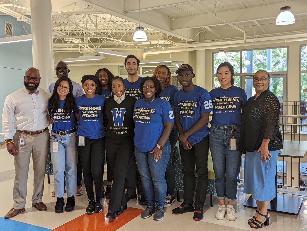 Melanie Sithole (@melsithole) on Twitter photo We are so excited to continue our partnership with the <a href="/MSMEDU/">Morehouse School of Medicine</a>. These scholars are destined for greatness. We are glad that you are able to bring your energy & service to our students & the <a href="/APSTAGAcademy/">Tuskegee Airmen Global Academy</a> community. Keep shining ⭐🌟⭐<a href="/MSMPres/">Dr. Valerie Montgomery Rice</a> <a href="/Retha_Woolfolk/">Dr. Margul Retha Woolfolk</a> <a href="/DrLisaHerring/">Dr. Lisa N. Herring</a> We are so excited to continue our partnership with the <a href="/MSMEDU/">Morehouse School of Medicine</a>. These scholars are destined for greatness. We are glad that you are able to bring your energy & service to our students & the <a href="/APSTAGAcademy/">Tuskegee Airmen Global Academy</a> community. Keep shining ⭐🌟⭐<a href="/MSMPres/">Dr. Valerie Montgomery Rice</a> <a href="/Retha_Woolfolk/">Dr. Margul Retha Woolfolk</a> <a href="/DrLisaHerring/">Dr. Lisa N. Herring</a>