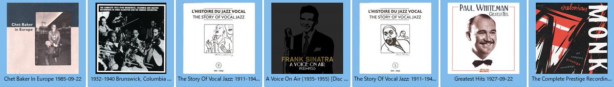 zivagolala's tweet photo. My Favorite Recording #Jazz #Music #Vocal #Classical
#September22th #OnThisDay
#ChetBaker
#DukeEllington
#EthelWaters
#FrankSinatra
#Henri_Red_Allen
#PaulWhiteman
#TheloniousMonk https://t.co/SL5sE5Wylf