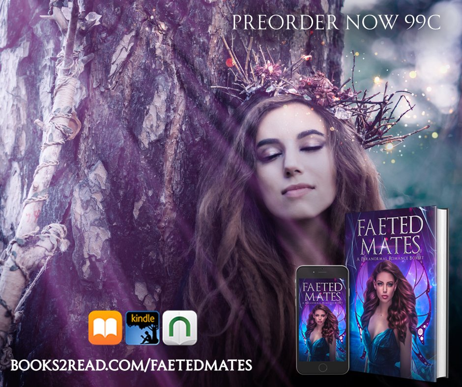 AGrayves's tweet photo. If you like K.F. Breene, you'll LOVE this collection of paranormal fae romances!
#Preorder: https://t.co/oaCYumuqS1

#fatedmates #FaetedMates #dragons #fae #urbanfantasy #shifter #paranormalromance #witches #fairies #99¢ https://t.co/LadJjDL9Bc