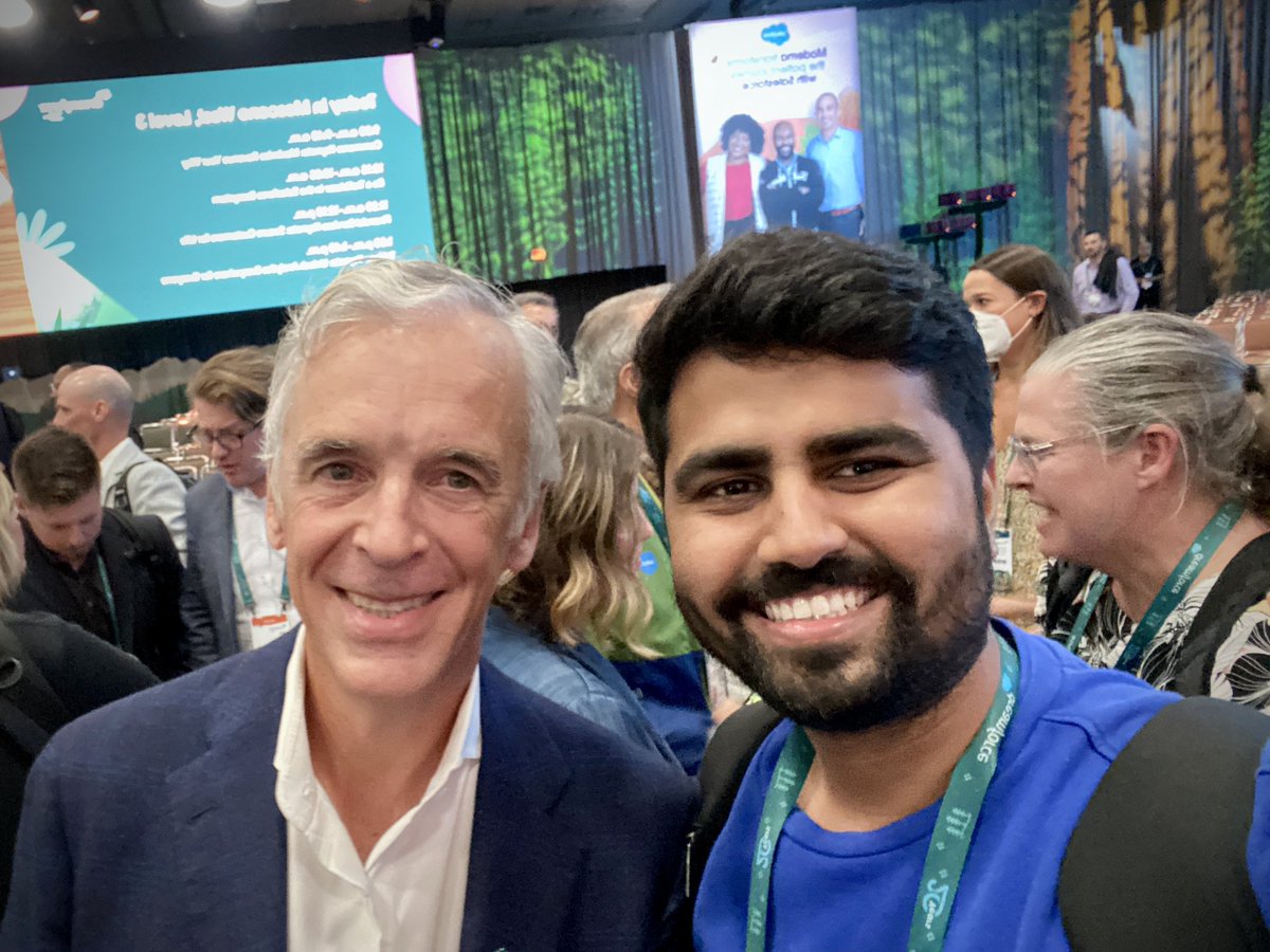 Sahil Dhatrak (@dhatraksahil) on Twitter photo The Man, The Myth, The Legend <a href="/parkerharris/">Parker Harris</a>. The #wellarchitected #keynote was a corner stone towards ensuring #trusted #easy and #adaptable framework and solution. 
It was an truly honour to meet him.
<a href="/Dreamforce/">Dreamforce</a> <a href="/infobeans/">InfoBeans</a>_cloud @infobeans <a href="/jigarshah189/">Jigar Shah</a> The Man, The Myth, The Legend <a href="/parkerharris/">Parker Harris</a>. The #wellarchitected #keynote was a corner stone towards ensuring #trusted #easy and #adaptable framework and solution. 
It was an truly honour to meet him.
<a href="/Dreamforce/">Dreamforce</a> <a href="/infobeans/">InfoBeans</a>_cloud @infobeans <a href="/jigarshah189/">Jigar Shah</a>