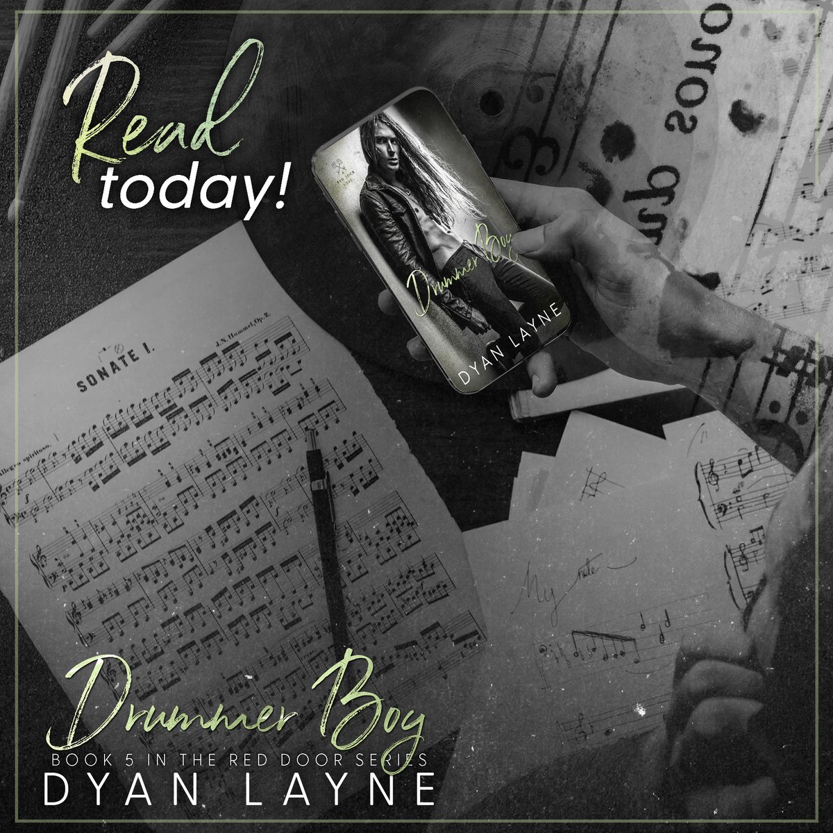 Bre_ReadsBooks's tweet photo. DRUMMER BOY
Red Door Series #5
by Dyan Layne
https://t.co/GQ4sBy6xNh
#dyanlayne #drummerboy #reddoorseries #reddoornovel #boishere #kindleunlimited #angstyread #steamyread #spicybooks #spicyreads #Goodreads #bookstagrammers #contemporaryromance #readers #bookbloggers #forewordpr https://t.co/N5Uxl7npdL