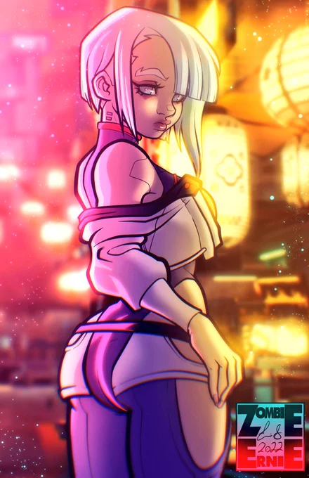 That's two #CyberpunkEdgerunners girls down, two more to go I guess~ 