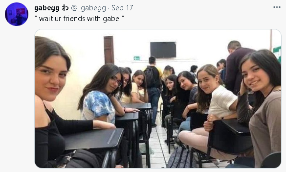 GabeKbm's tweet photo. LOL delusional freak https://t.co/3DwVfmRlmK