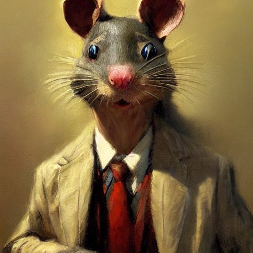 zooiart's tweet photo. Ready for first day of work
#stabledifussion #aiart #aiartcommunity #rat #elegant #aipainting #animal #art #painting #draw #fantasy #fantasyart #characterart #conceptart #modernart #magicrat #digitalart #illustration #generatedart #ai #ratart #artdaily https://t.co/ksaBIlFrw9