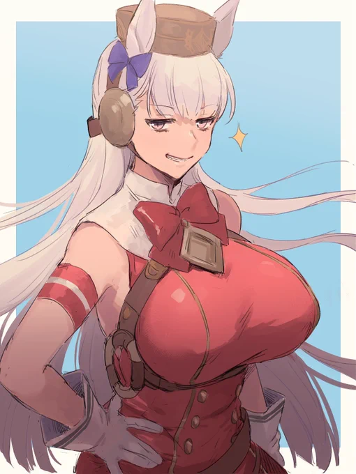 前に描いた🏇 