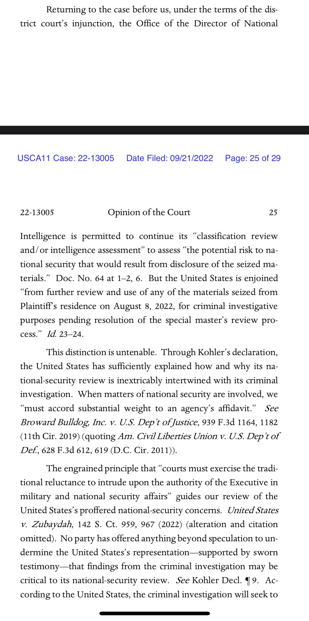 Mueller, She Wrote on Twitter "First YES we have jurisdiction despite Chris Kise’s argument to