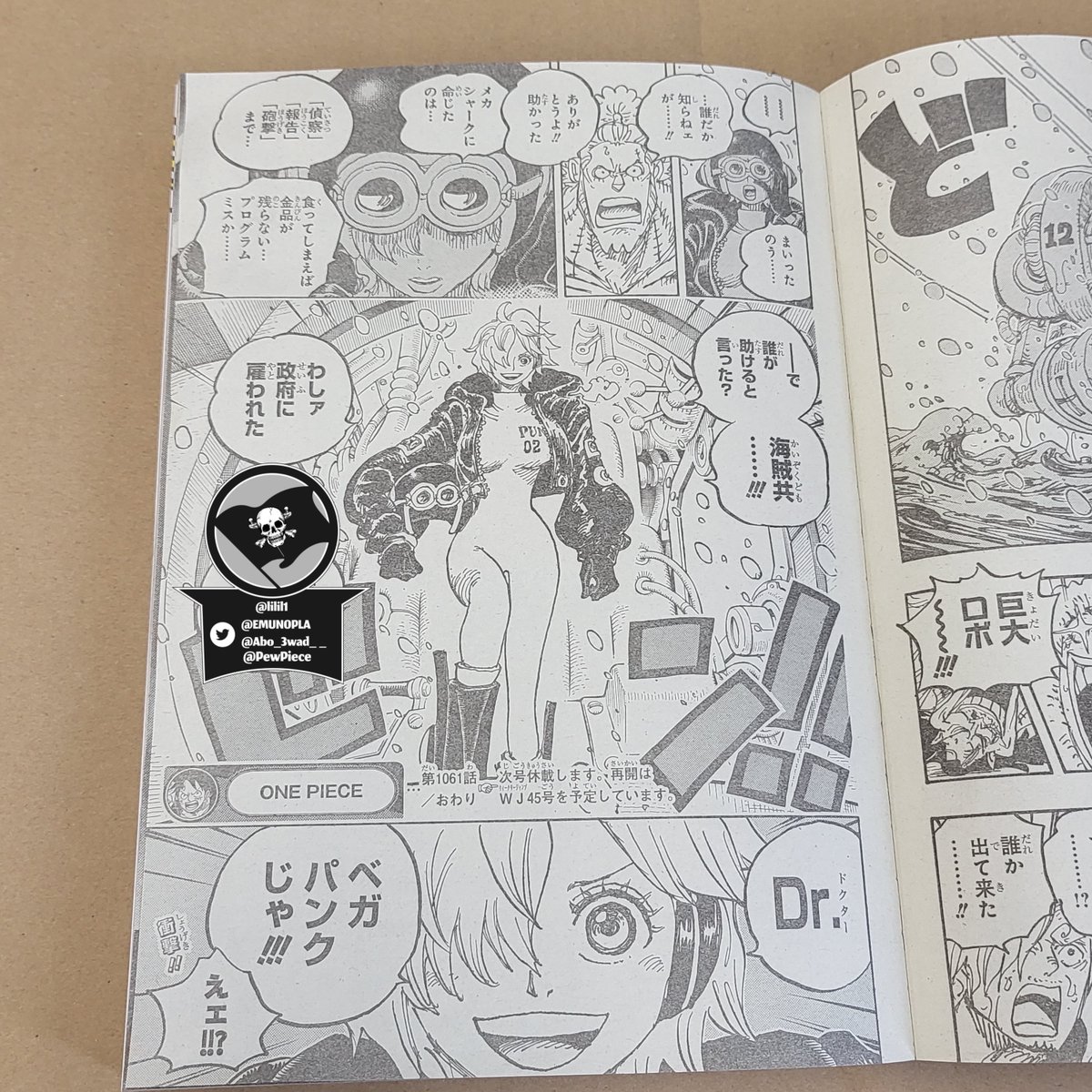 One Piece 1061 Spoilers Introduces Vegapunk: Is Vegapunk A Girl?