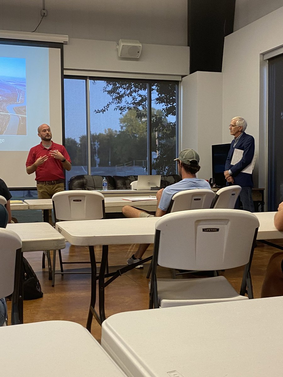 AStateCoA's tweet photo. Students from the A-State Agricultural Policy class &amp; CoA Professors Bert Greenwalt &amp; Jacob Manlove visited the Southern Tenant Farmers Museum in Tyronza, AR. Museum Director Penny Toombs &amp; A-State Heritage Sites Executive Director Adam Long led the informational tour.@stfmuseum https://t.co/4kYPS3cRdX