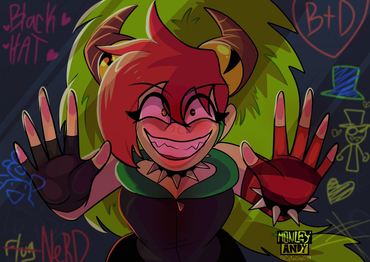 Catmiuw099's tweet photo. ✨N0 GANE el concurso de fanarts.....pero bueno lo intentare de nuevo, si es que hay otro claro(?? Pero
 de que me gano los libros lo haré😈👊
.
.
.
#villanos #villanous #villanosfanart #villanoscartoonnetwork #villanosdemencia #achicopalada https://t.co/NefKpF6kBx