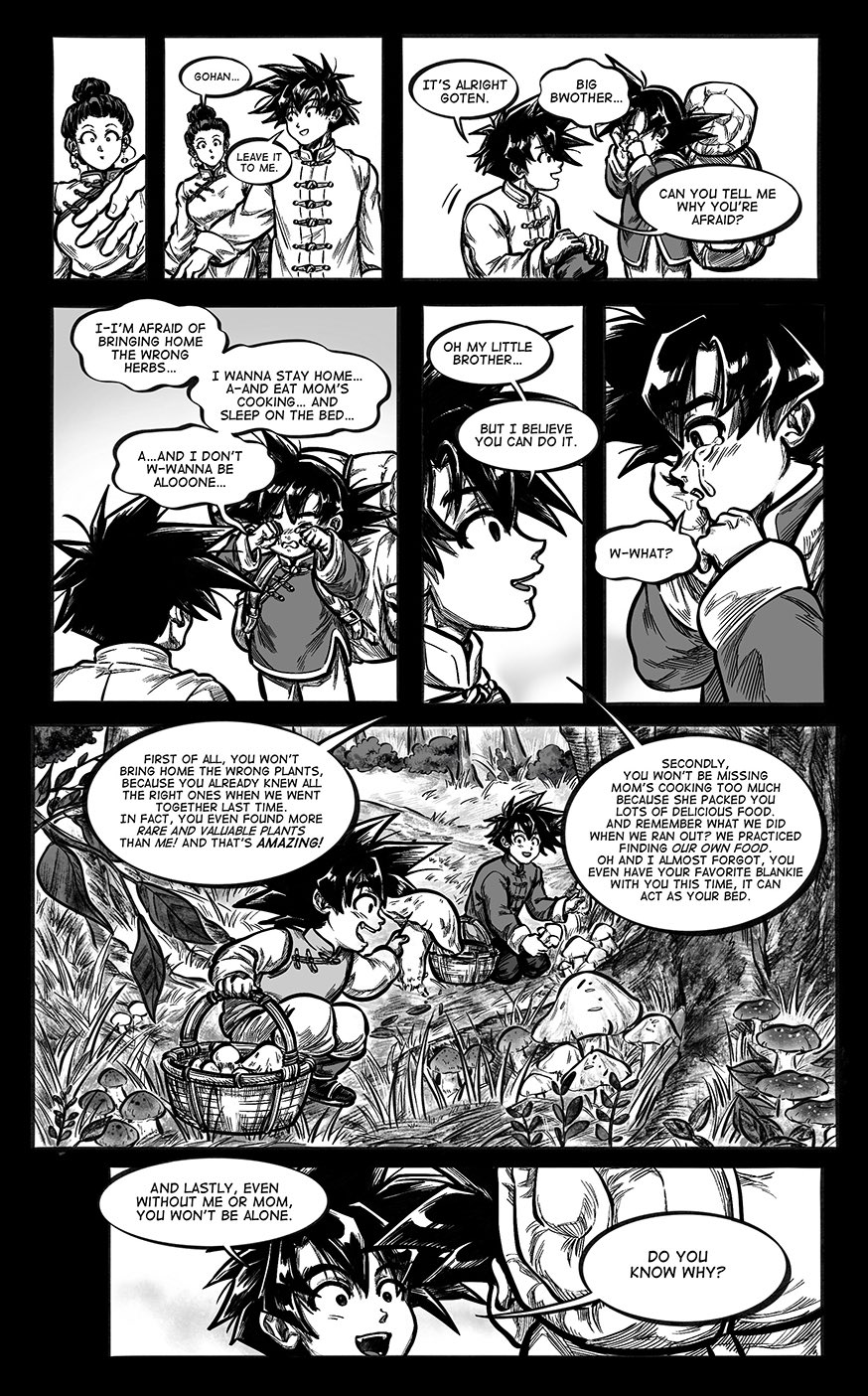 Pan's first fight to the death! - Chapter 6, Page 127 - DBMultiverse
