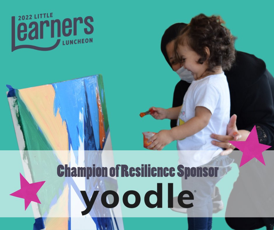 earlystartkc's tweet photo. Thanks to the amazingly talented @yoodlecx  team, EarlystART is bright, colorful, &amp; WONDERFUL! We loved working with them to bring EarlystART’s new brand to fruition and are thankful for their craftsmanship for the Little Learners Luncheon as a Champion of Resilience! https://t.co/MsfP40ZKzy