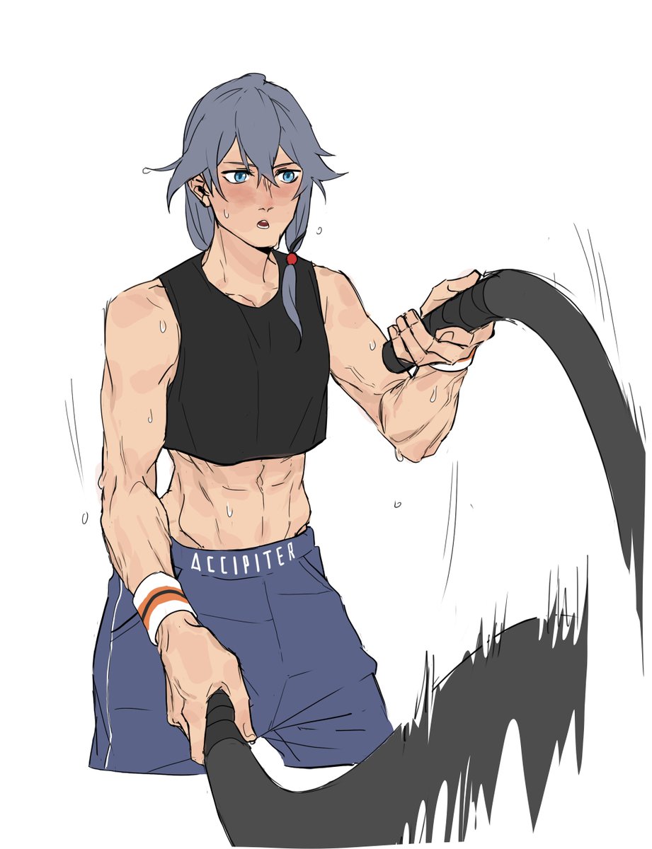 フカ(崩壊3rd) 「#Fuhua workouts + bonus #fuki  」|Rynのイラスト