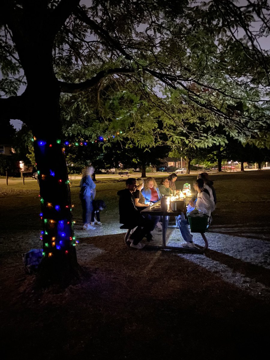 Tonight we welcomed in the CFNA board members for the next year surrounded by fairy lights! ✨