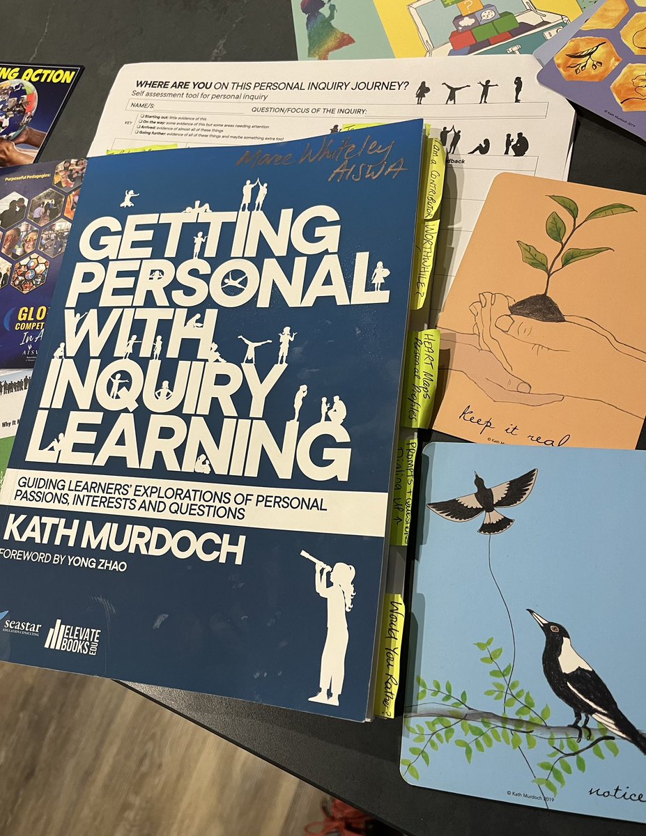 mareewhiteley's tweet photo. ‘Inquiry teachers harness real contexts for learning.’@kjinquiry
Looking forward to welcoming Kath Murdoch to Noogenboro, Mooro Nyoongar Boodja - for a day of learning (kaartdijin) tomorrow🌿🦆#GPWIL #inquiry #@IndSchoolsWA #AISWApl
https://t.co/QrXe4cZqOj https://t.co/PHec6BAQE6