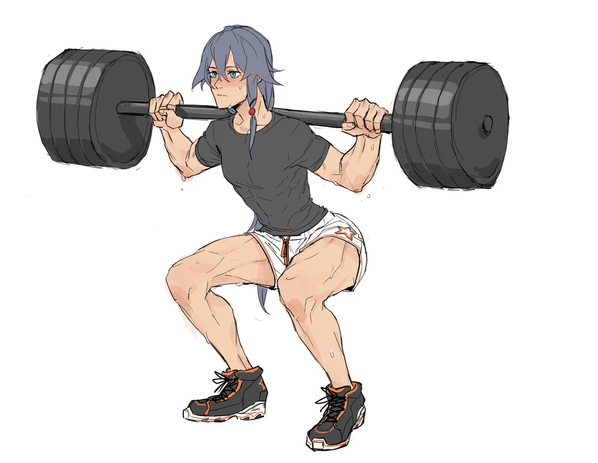 フカ(崩壊3rd) 「#Fuhua workouts + bonus #fuki  」|Rynのイラスト