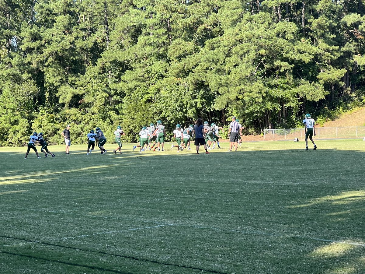 mlopez8science's tweet photo. After-school fun watching the cheerleaders (not pictured), volleyball and football 🏈 scrimmage @eastcarymiddle https://t.co/QUSKx257Rv