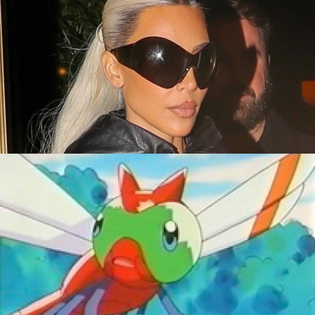 I love Balenciaga because they really have all the it girls running around looking like a Yanma