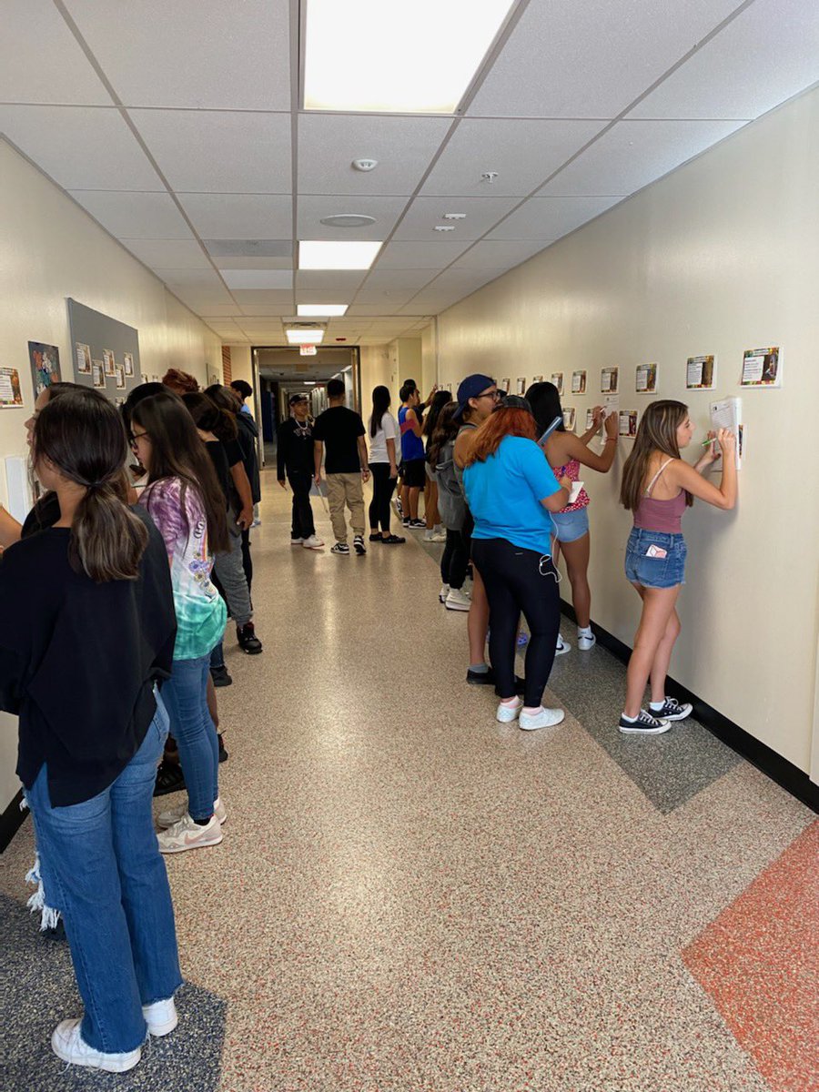 Ms. Smull’s Heritage students learning about successful Latinos in the US. #EngageOE #EngagingOE #heritagespeakers