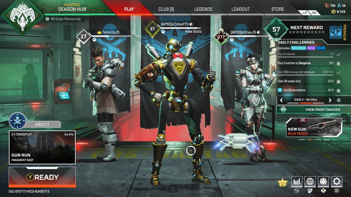 strebicux's tweet photo. 250 levels apart, twice #ApexLegends #XboxShare https://t.co/8ytE3yjUYV