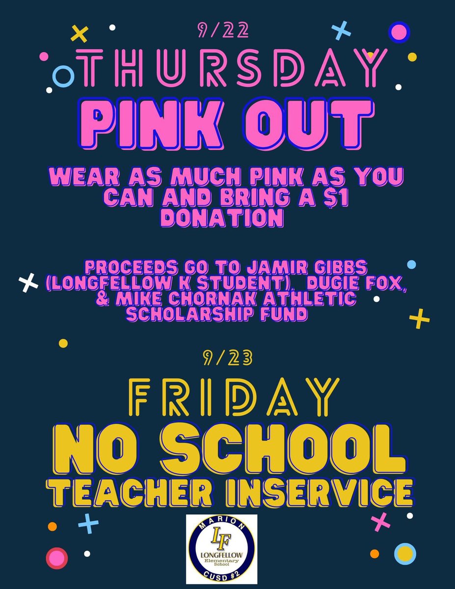 Pink out tomorrow! #jamirstrong #lovinglongfellow