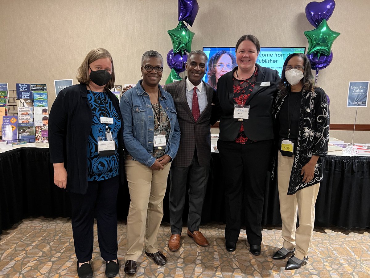 Enjoyed the great fellowship with the wonderful ⁦<a href="/JudsonPress/">Judson Press</a>⁩ team! Thank you for the book signing.