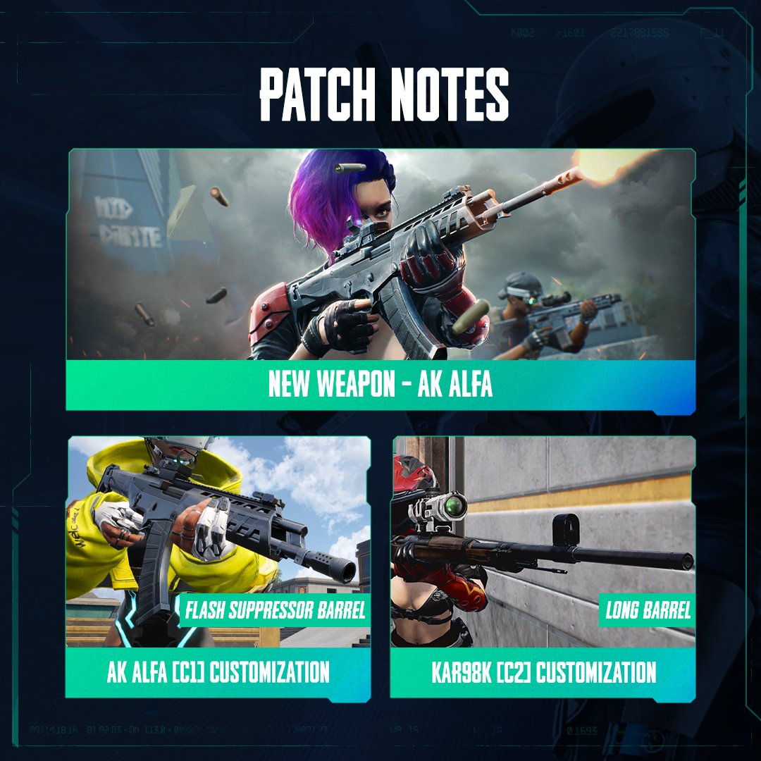NEWSTATEMOBILE's tweet photo. The new map Akinta is finally here ๐ฟ๐ฅ
Check out our newest features coming with today's patch.
๐ Read the full patch notes
https://t.co/bSR09UexNY
#NEWSTATEMOBILE #NEWSTATEPATCHNOTES https://t.co/G2WVpRAKwW