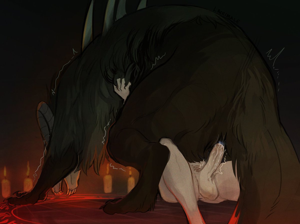 lacrimale_FA's tweet photo. everyone's always summoning demons to fuck them............what about the demons that want to get fucked 😞😞😢

it's mid September, that's basically october.

#nsfw #teratophilia https://t.co/BrMFL1cax9