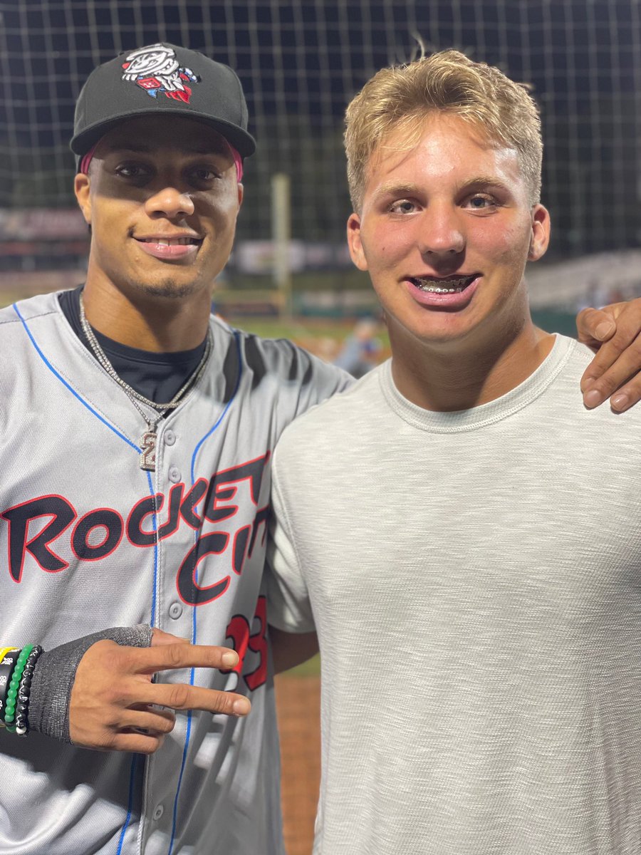 Bleau Kennedy (@bleaukennedy13) on Twitter photo Thank you for having me <a href="/jordynadams10/">Jordyn Adams</a> to the playoff game vs Smokies. Enjoyed watching you hit a 💣 and 2B off the wall with <a href="/anchorbatco/">Anchor Bat Company</a> wood! You were incredible. Pulling hard for the <a href="/trashpandas/">Rocket City Trash Pandas</a> ! <a href="/benjoyce08/">Ben Joyce</a> #grateful Thank you for having me <a href="/jordynadams10/">Jordyn Adams</a> to the playoff game vs Smokies. Enjoyed watching you hit a 💣 and 2B off the wall with <a href="/anchorbatco/">Anchor Bat Company</a> wood! You were incredible. Pulling hard for the <a href="/trashpandas/">Rocket City Trash Pandas</a> ! <a href="/benjoyce08/">Ben Joyce</a> #grateful