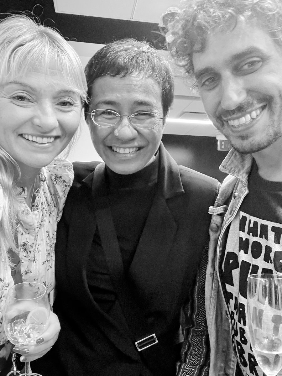 There is no one more inspiring, more compelling or more positive - in the face of threats to her life and liberty - than journalist, press freedom advocate and Nobel Peace Prize laureate <a href="/mariaressa/">Maria Ressa</a>.