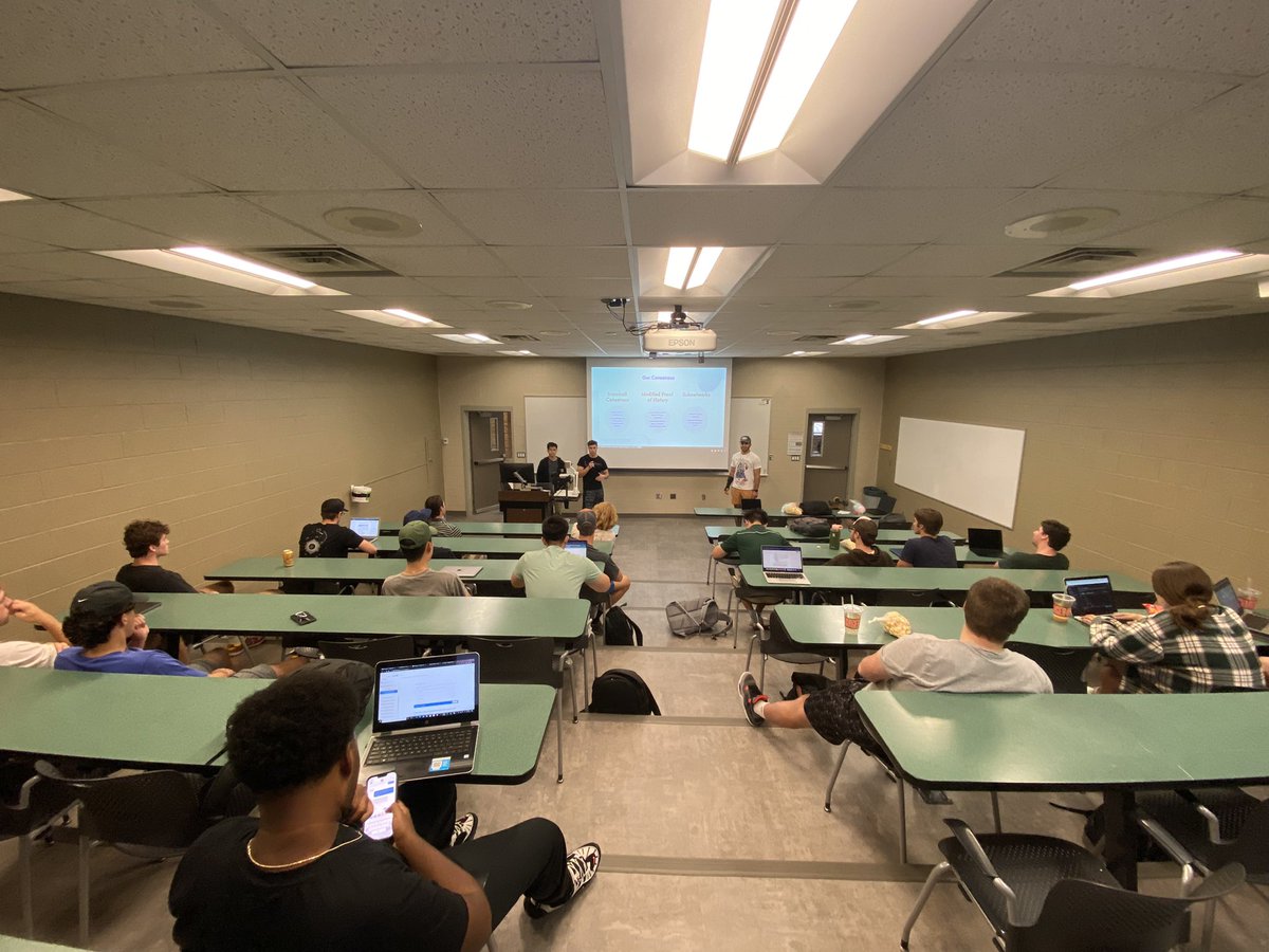 LynxProtocol's tweet photo. Big thank you to @msu_blockchain for having us today! Awesome to talk about Lynx Protocol and consensus. Let’s Lynx and keep building! #Builders #LynxProtocol #Web3 https://t.co/iX8PPmCE3m