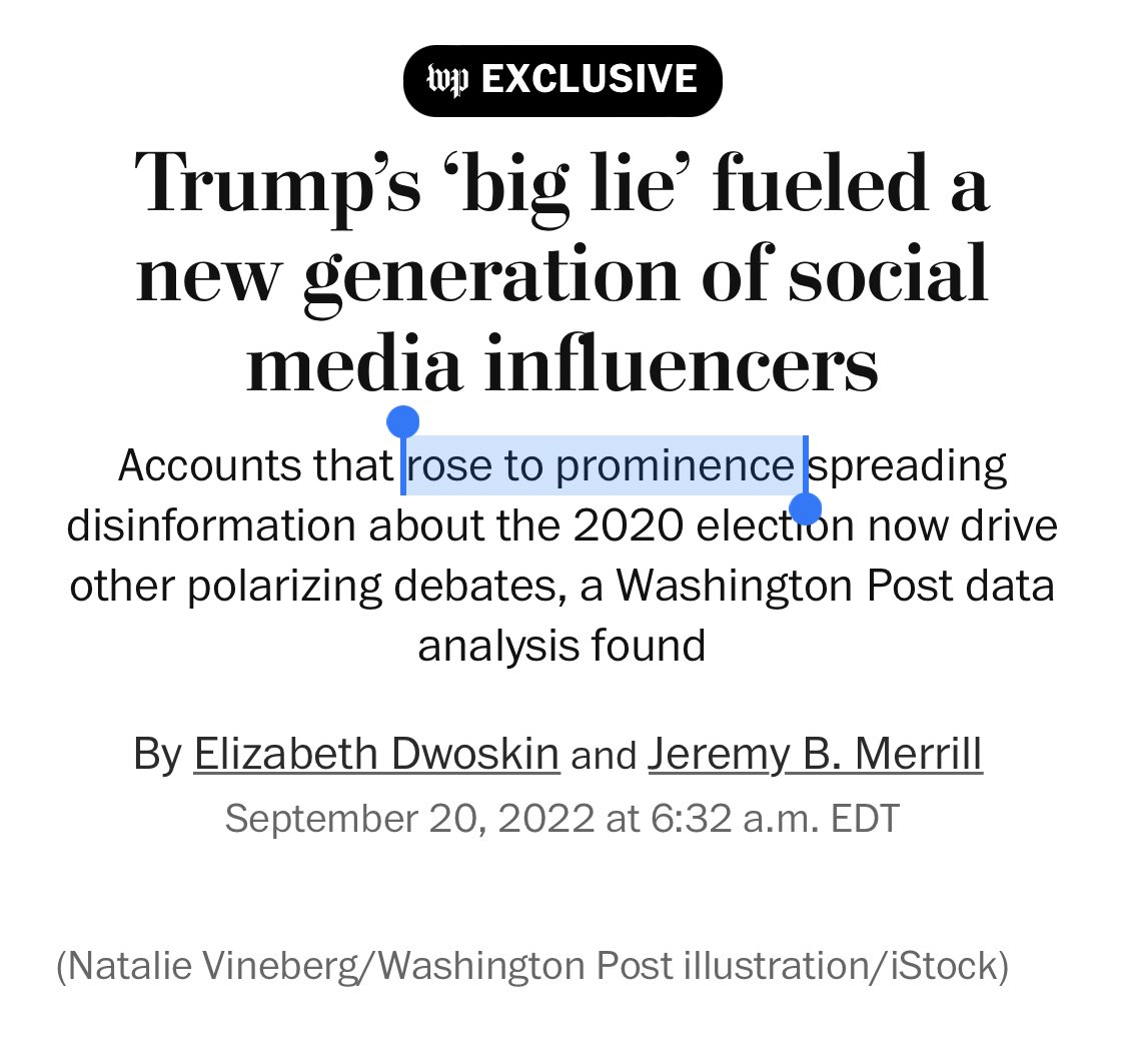 JackPosobiec's tweet photo. According to the Washington Post, @RealCandaceO, @Timcast, and myself didn’t exist before the 2020 election https://t.co/Wc7Yp6AYKL