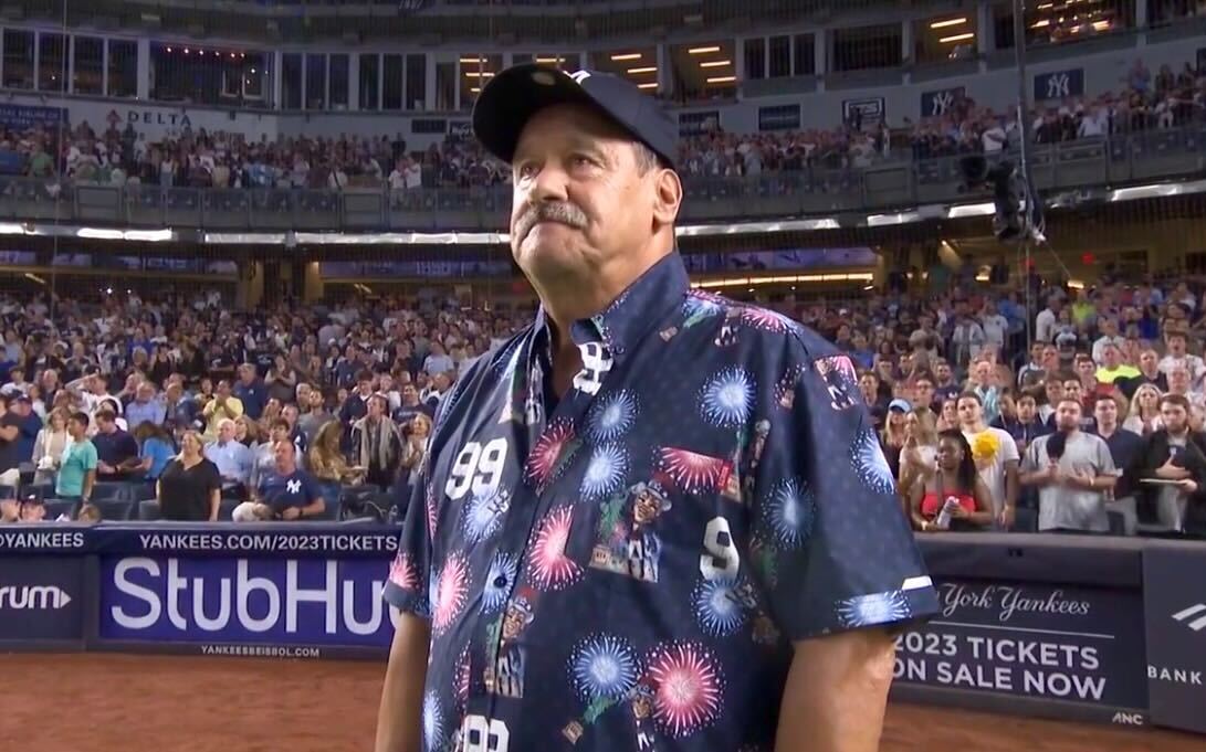 How do I find who this guy is so we can send him a million RSVLTS shirts? #Yankees #AaronJudge