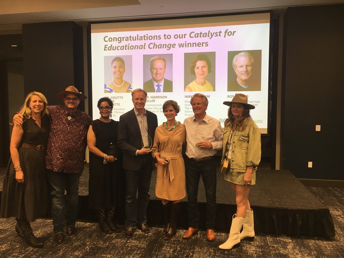 E3Alliance's tweet photo. E3 is proud to award these four amazing Catalyst for Educational Change winners! #GeeksinBoots #CTXed https://t.co/aDgW9E6aa9