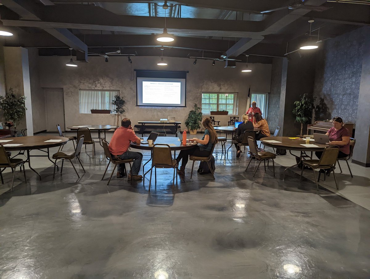 SrtaRad's tweet photo. New Teacher Academy presentation tonight with NTA alum Brandi Costa and @shannoncremeens about the Danielson model. Looking forward to hearing about how these teachers shine during this evaluation cycle. https://t.co/MrNA30uF27