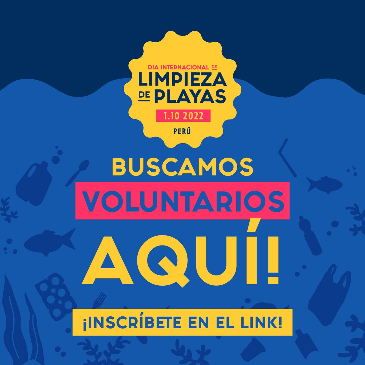 L_O_O_P's tweet photo. 🥳Pasa la voz, inscríbete, participa y celebra con nosotros del #DILP2022🏖️ junto a @hazlaplaya🙌

¡Puedes registrarte hasta el 29 de setiembre! 
¿Te sumas?➡️https://t.co/nGFExVZh1S 
👀: CUPOS LIMITADOS
*Evento para mayores de 18 años
*Dosis completa
#InternationalCoastalCleanUp https://t.co/07nkLbvXa2