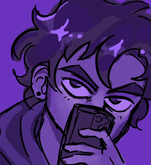 why he ourple  #ranboofanart 