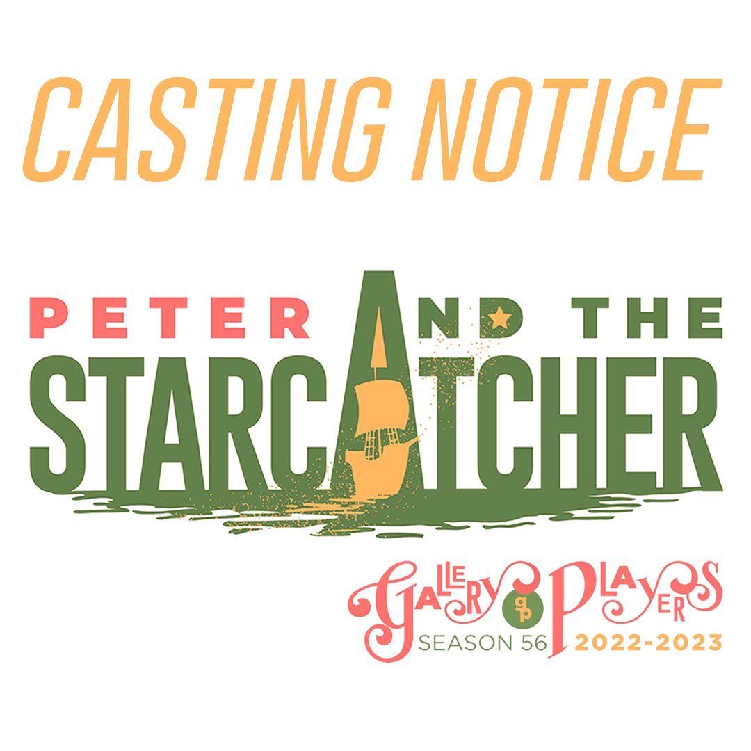 GPbrooklyn's tweet photo. Gallery Players is casting for its upcoming production of Peter and the Starcatcher. Director, Mark Gallagher. Producer, Dominic Cuskern. Non-Equity, NO PAY. Submit by 11:59PM on Sept 25.

For more info: https://t.co/USuLns3Qqn https://t.co/Nwr8JhrMw9