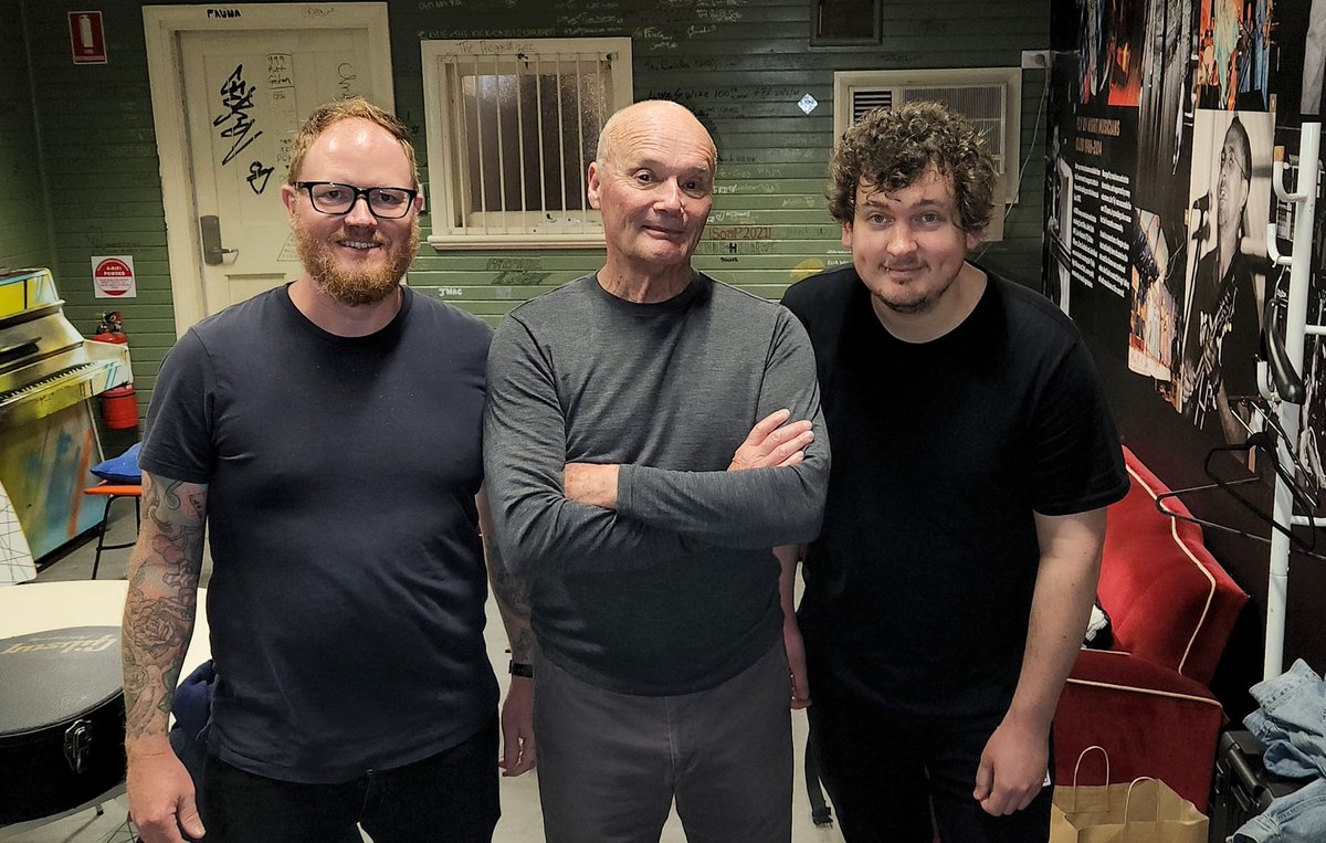 Played our first show in three years on Monday night to 400 people opening for <a href="/creedbratton/">Creed Bratton</a>. Forgot to say our band name but had a blast!