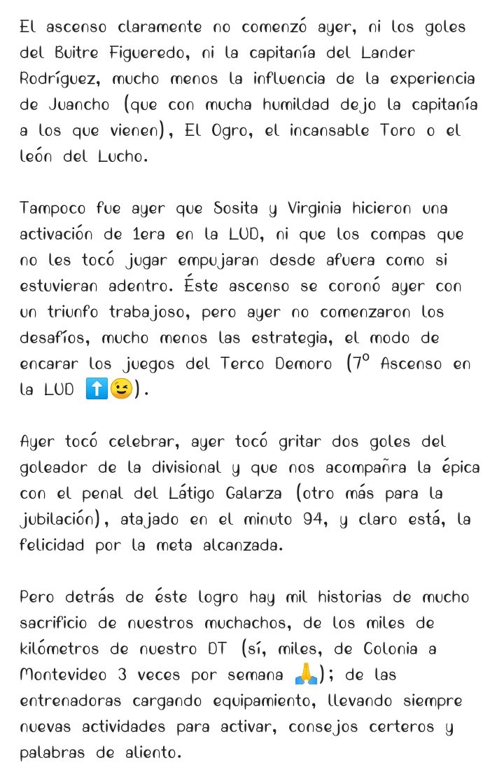 ITPUNIVERSITAR1's tweet photo. Se terminó la temporada regular para nosotros.
Logramos algo que por momentos parecía inalcanzable en la primera temporada en la @LUD_Oficial .
Ascendimos y no es poca cosa.
Estamos felices !!

⚽ Somos Fútbol. https://t.co/5qXGbTkqBm