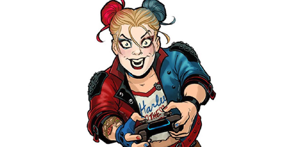 AFunnyWayToDie's tweet photo. #WomanCrushWednesday  @GothamsQuinnpin 

“Oh, goodie! You’ve got a new toy Harley! What does it do? Turn water into blood? Make the Bat turn inside out? Free all of our friends from Arkham? You’re killing me here! Just do something already. Love you.”

#Jarley
#MadLove https://t.co/MJ76mXzsnJ