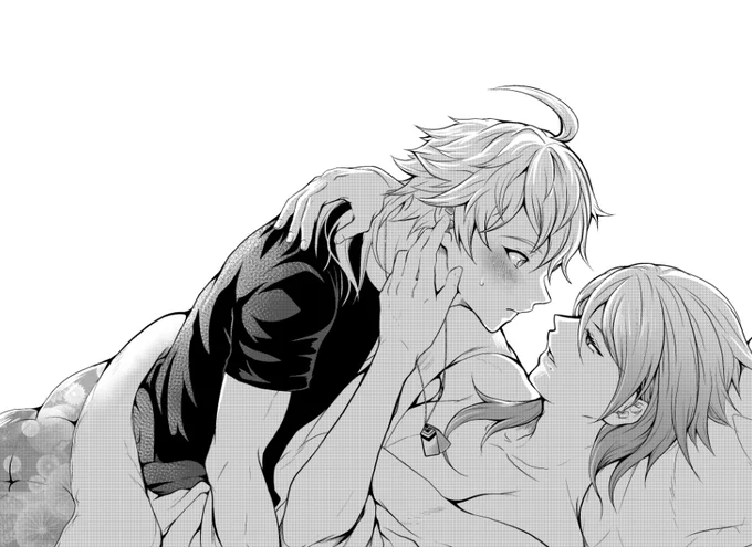 「ふふ、緊張しているのかい?」
って言ってそうだなって思いながら描いたサークルカット🍅絵
なぜか横に描いちゃった😇(トリミングして大体入らない 